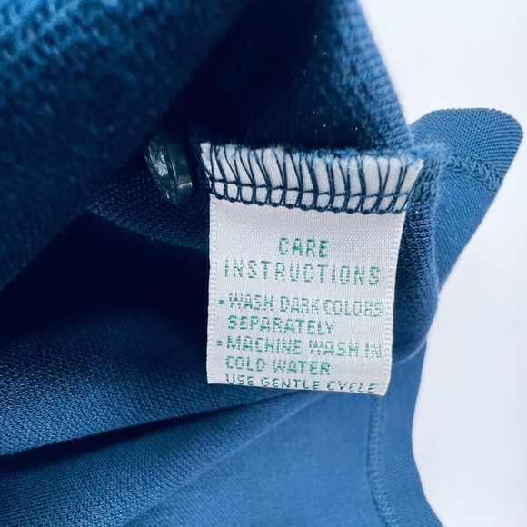 MASTERS COLLECTION PGA AUGUSTA SZ XL PIMA COTTON NAVY POLO GOLF SHIRT - Picture 11 of 11